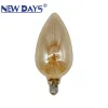 NEWDAYS brand cross-border new style bulb, brown filament lamp E27, commonly used screw-type retro American energy-saving bulb, energy-saving high-brightness, ultra-long battery life, limited-time discount bulb Item Picture